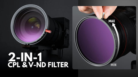 Neewer NW Series S Variable ND and CPL Filter: One Filter, Two Jobs