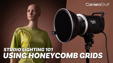 Studio Lighting 101: Using Honeycomb Grids
