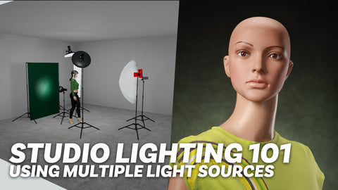 Studio Lighting 101: Using Your Main Light in Conjunction with Supplementary Lighting