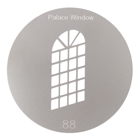 Camerastuff Ccs-02 Palace Window Steel Gobo Disc 65mm for Optical Snoot Projector 88 • Camerastuff • South Africa