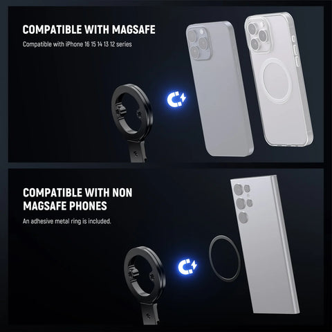 Neewer PA098 Magnetic Phone Tripod Holder Stand