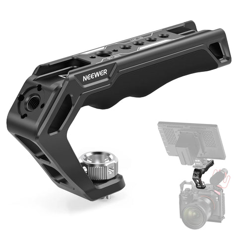 Neewer CA007 Top Handle With 3/8inch-16 Locating Holes For Arri Grip For Camera Cage