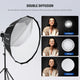 Neewer 85cm Deep Parabolic Quick Release Softbox With Honeycomb Grid