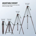 Neewer Ll38 79’’/200cm One-step Aluminium Video Tripod with Fluid Head • Camerastuff • South Africa