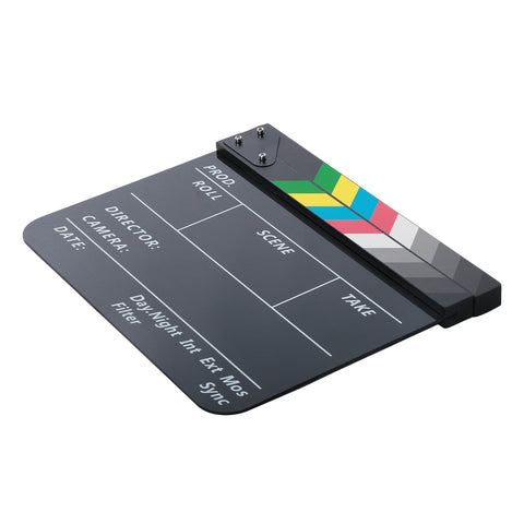 Camerastuff  ICB-02 Clapper Board 30x25cm Acrylic Black