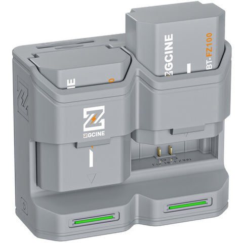 ZGCINE PC2-FZ100 Kit2 Charging Case with 2 Sony NP-FZ100 Batteries (Grey)