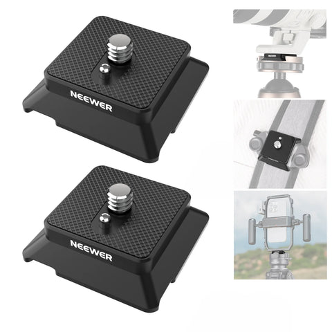 Neewer UA078 Arca Type Quick Release Plate with 1/4Inch Screw