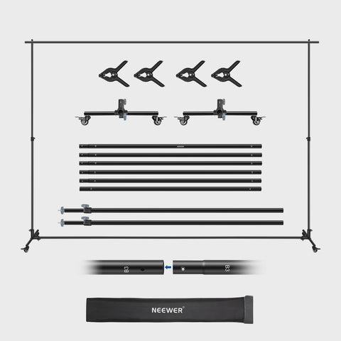 Neewer NK-01 Heavy Duty Backdrop Stand Kit with Wheels | CameraStuff | South Africa Gauteng Online Shop