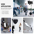 Neewer St240ss 240cm Heavy Duty Stainless Steel Light Stand with Casters • Camerastuff • South Africa