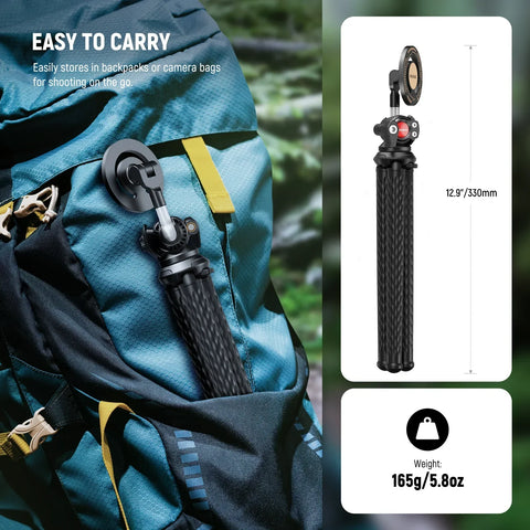 Neewer Tp33 Flexible Travel Vlogging Smartphone Tripod with Magsafe Magnetic Holder • Camerastuff • South Africa