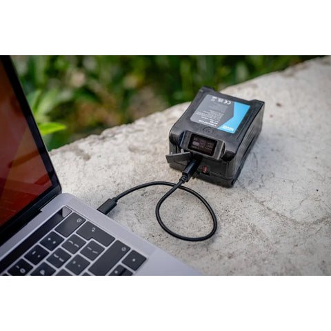 Newell Bp-95ws V-mount V-type Battery with Lcd Display 7000 Mah 99 Wh • Camerastuff • South Africa