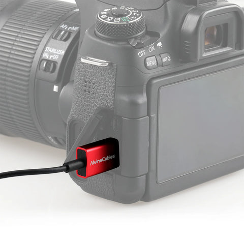 Alvins Cables 8K 2.1 Mini HDMI to HDMI Coiled Cable (Nikon D3200/D810/Z6II/Z7II)