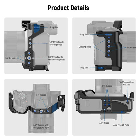Neewer Ca031 R50 Camera Cage for Canon Eos • Camerastuff • South Africa