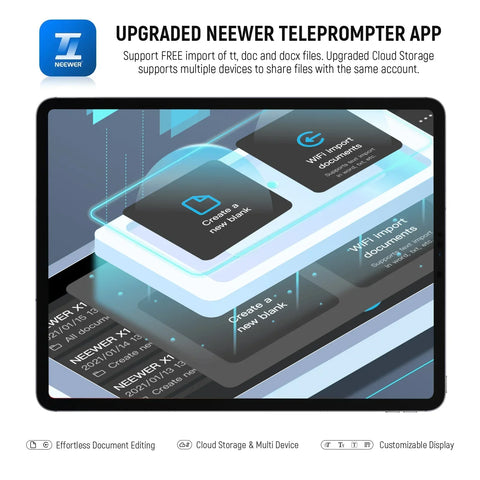 Neewer Rt113 Remote Control for Neewer Teleprompter App • Camerastuff • South Africa