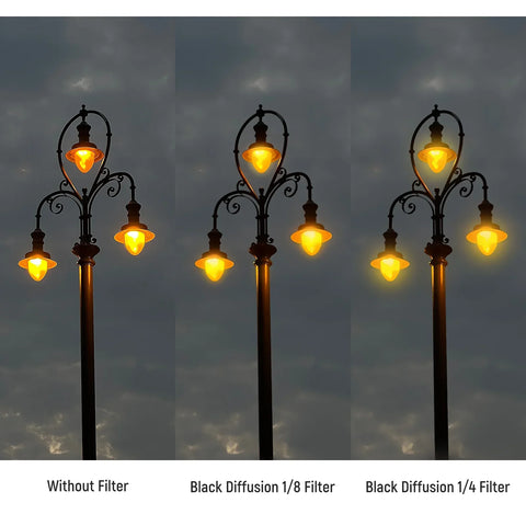 Neewer  NW SERIES A Black Soft  Filter Kit 1/4 & 1/8 Special Effects Filter 52mm