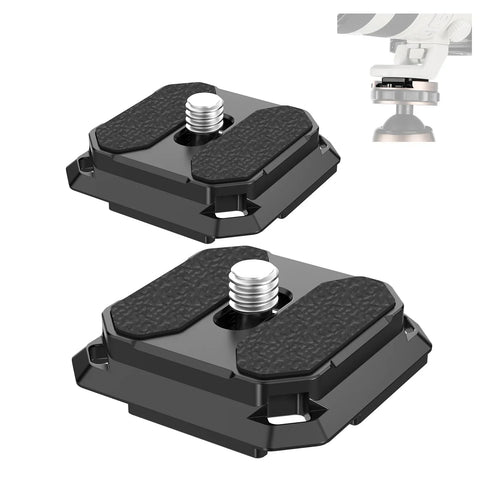 Neewer 2-pack Quick Release Plate with Four Side Arca Type Slots & 1/4’’ Screw • Camerastuff • South Africa
