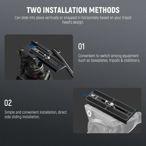 Neewer Qr6 160mm Tripod Quick Release Plate for 501pl 504pl • Camerastuff • South Africa