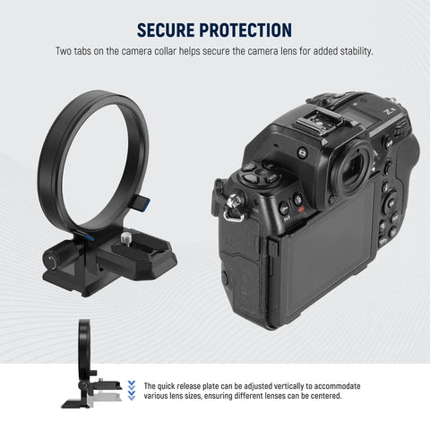 Neewer Ca058 Rotatable Camera Lens Collar for Nikon Z8 Z7 Ii Z6 Z5 • Camerastuff • South Africa