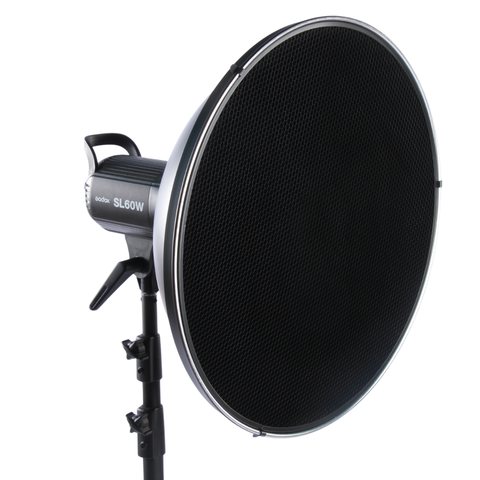 Camerastuff RR-55 Aluminium  Beauty Dish with Honeycomb Grid 55cm (Bowens Mount)