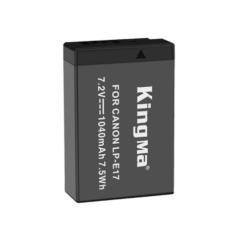 KingMa LP-E17 Camera Battery for Canon + Perspex Case 1040mAh