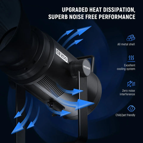 Neewer CB200C 200W RGB-WW COB LED Constant Light