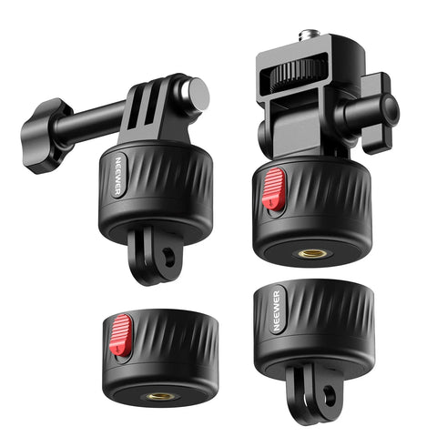 Neewer GP24 Quick-Release 4-in-1 Action Camera GoPro Mount Kit