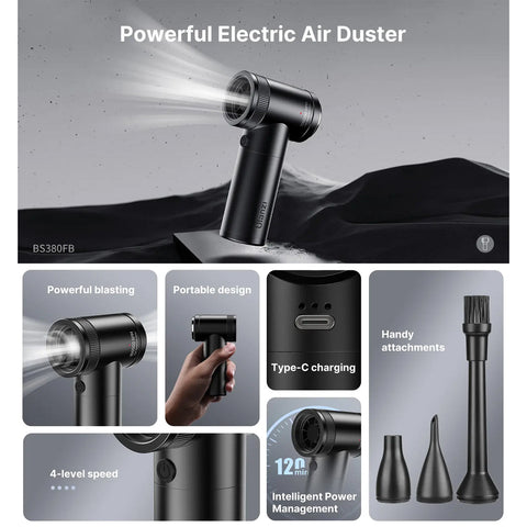 Ulanzi Powerful Electric Air Duster Blower Bs380fb • Camerastuff • South Africa