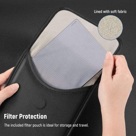 Neewer 4’’x5.65’’ Cinematic Blue Streak Effect Square Filter for Matte Box • Camerastuff • South Africa