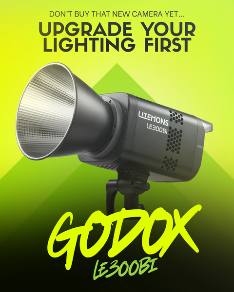 godox le300bi led video light