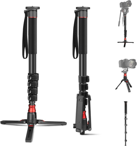 Neewer TP21 169cm Professional Camera Monopod with Feet
