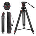 Neewer Tp75 74’’/189cm Aluminium Video Tripod with Fluid Head • Camerastuff • South Africa