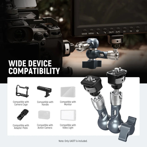 Neewer UA077 7Inch Articulating Magic Arm Camera Mount