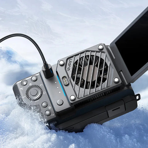 Ulanzi Cu01 Thermostatic Camera Cooling Fan with Detachable Battery for Select Cameras • Camerastuff • South Africa