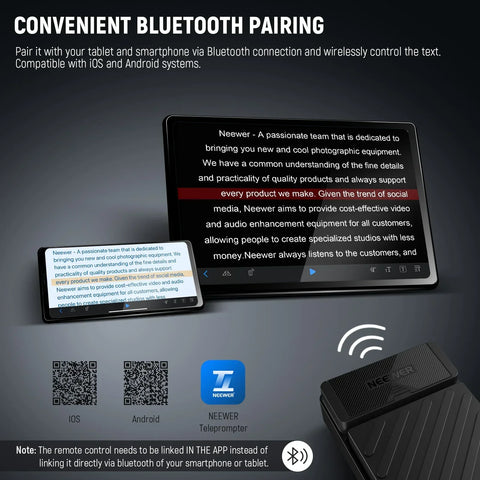 Neewer Rt112 Foot Switch for Teleprompter App with 3m Cable • Camerastuff • South Africa