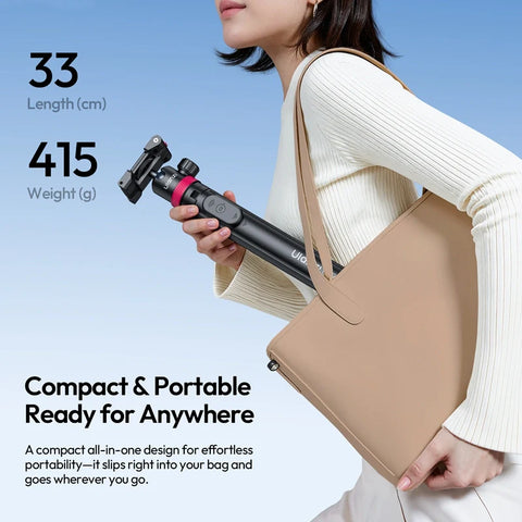 Ulanzi MT-44B 2-in-1 Selfie Stick Tripod Quadpod S056