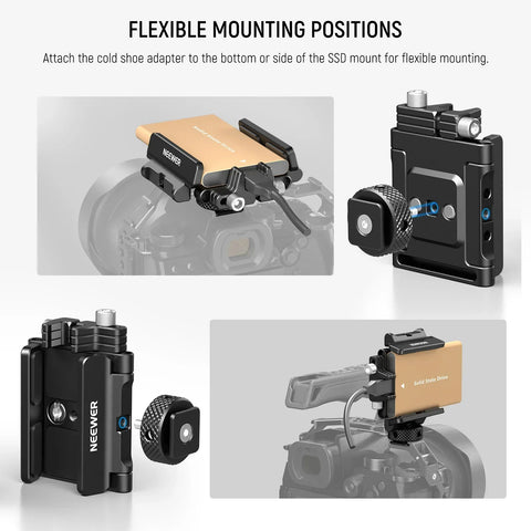 Neewer Ua035 Mount Bracket Ssd Holder for Camera Cages • Camerastuff • South Africa