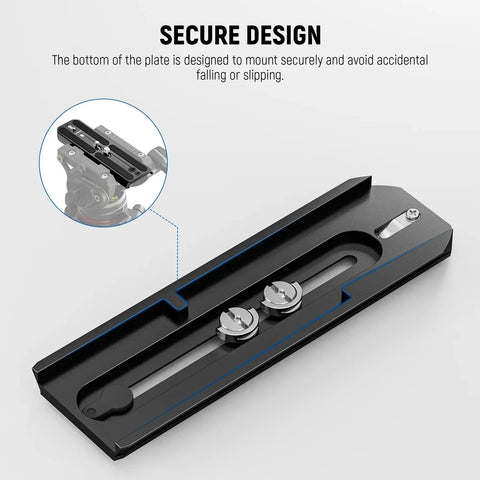 Neewer Qr6 160mm Tripod Quick Release Plate for 501pl 504pl • Camerastuff • South Africa
