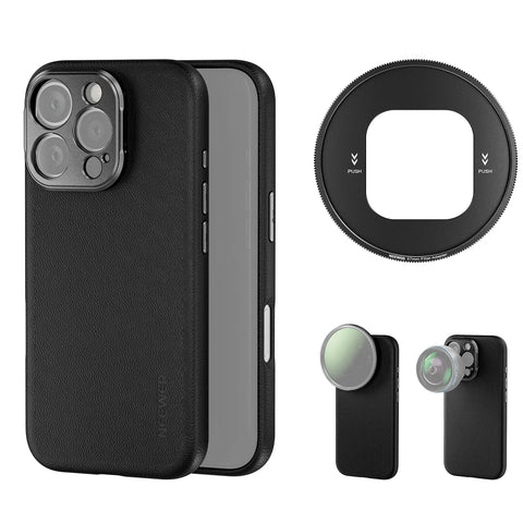 Neewer Pa083 Phone Case for Iphone 16 Pro with 17mm Filter Thread (black) • Camerastuff • South Africa