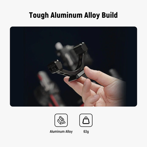 Neewer GA030P Shoulder Gimbal Rig Adapter for DJI RS3 Pro RS4 Pro