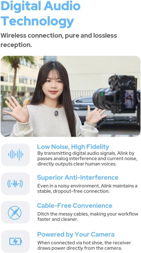 Godox Alink Kit1 Wireless Lavalier Microphone System