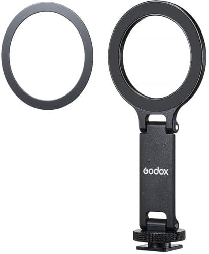 Godox LR15A-MagM MagSafe Magnetic Smartphone Holder with Cold Shoe Black
