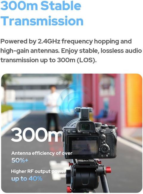 Godox Alink Kit2 Dual Wireless Lavalier Microphone System with Charging Case
