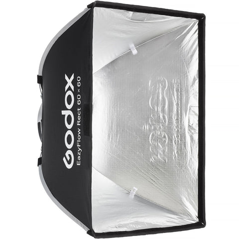 Godox EazyFlow Rect 60x60cm Folding Softbox Bowens Mount