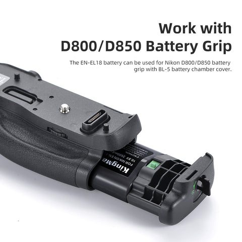 KingMa Nikon EN-EL18D Camera Battery 2600mAh