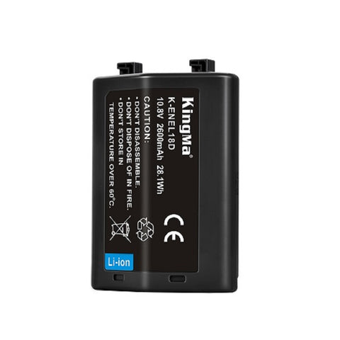 KingMa Nikon EN-EL18D Camera Battery 2600mAh