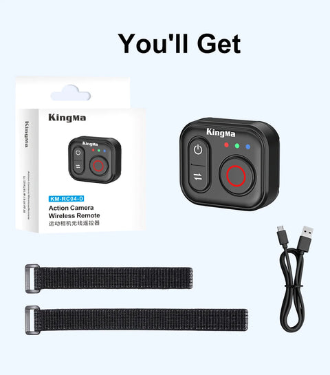 KingMa KM-RC04 Bluetooth Remote for DJI Action Cameras