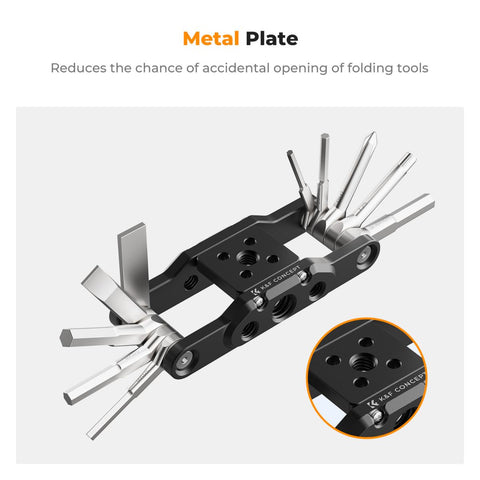 K&F Concept 10-in-1 Folding Hex Key & Screwdriver Set