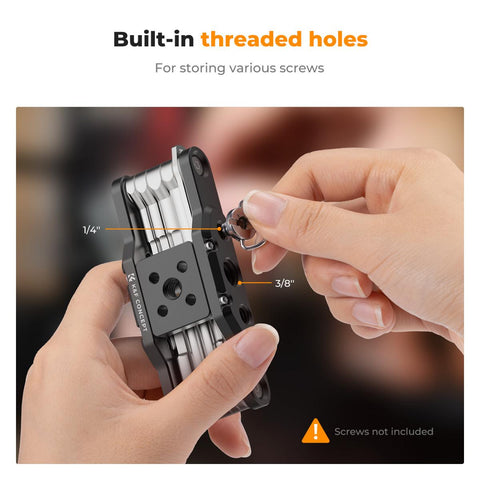 K&F Concept 10-in-1 Folding Hex Key & Screwdriver Set