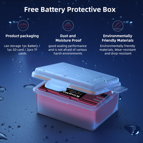 KingMa LP-E6NH Camera Battery for Canon 2400mAh