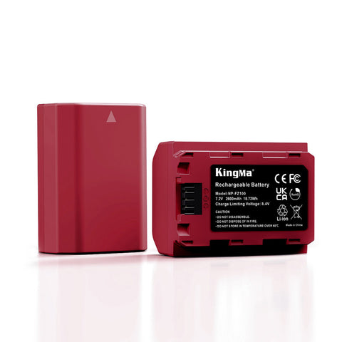 KingMa NP-FZ100 Camera Battery for Sony 2600mAh with Case